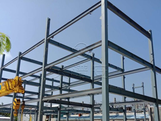 【天譜安鋼結(jié)構廠房案例】——馬爾代夫多層鋼結(jié)構廠房項目